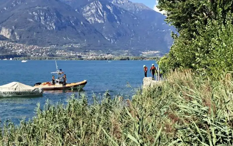 ricerche della turista tedesca dispersa nel lago d iseo  2