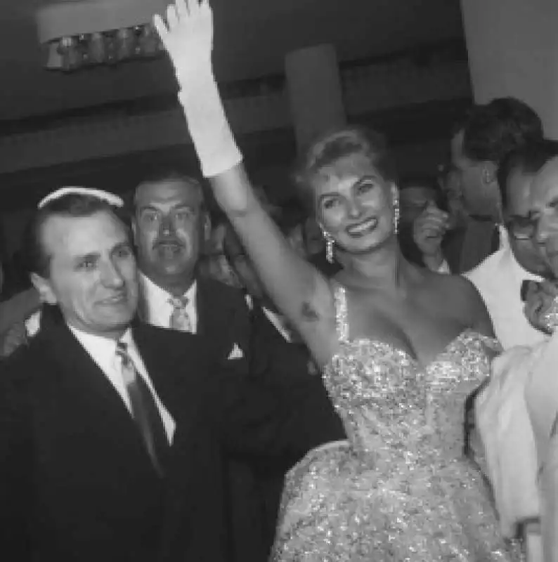 sophia loren al festival di venezia del 1955