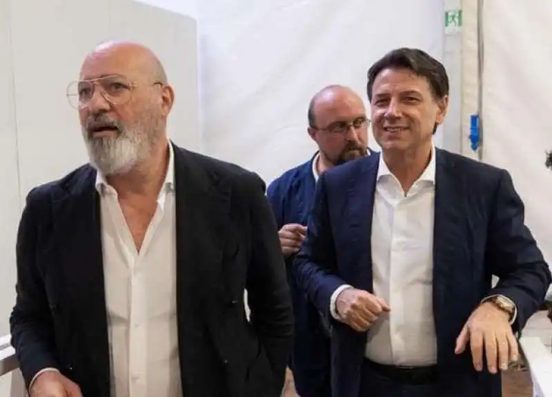 stefano bonaccini e giuseppe conte - festa unita di ravenna