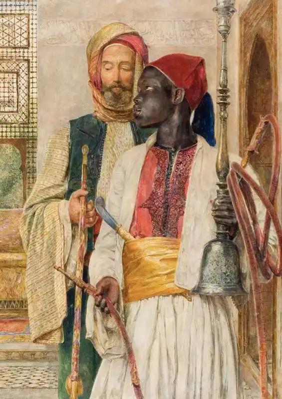 the pipe bearer   john frederick lewis  1868 