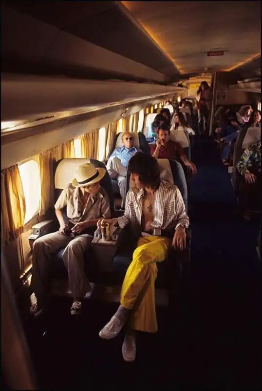 truman capote aereo rolling stones tour usa 1972