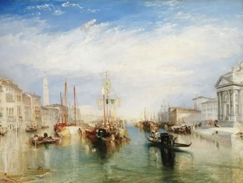 venice from the porch of madonna della salute   j turner 