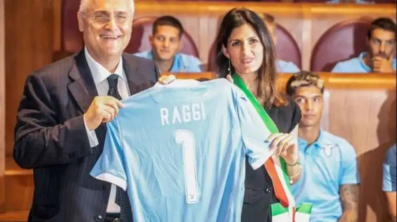 VIRGINIA RAGGI CLAUDIO LOTITO