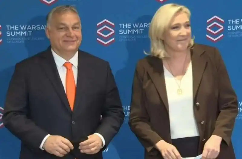 vistor orban marine le pen