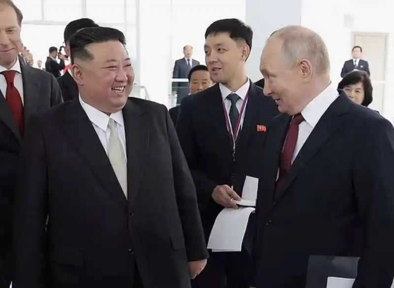 vladimir putin con kim jong un   1