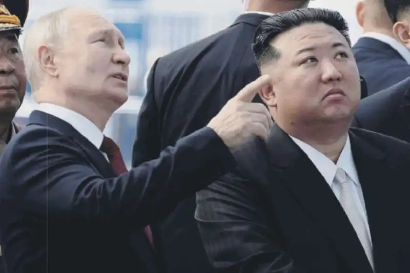 vladimir putin con kim jong un