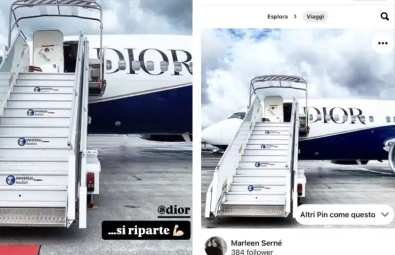 a sinistra storia instagram di maria rosaria boccia   a destra la foto presa dal web   1