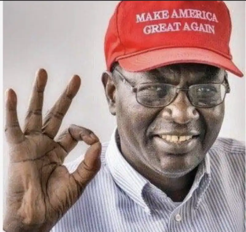 ABONGO MALIK OBAMA SOSTIENE TRUMP