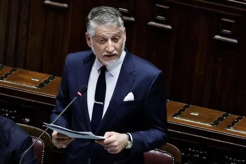 alessandro giuli alla camera dei deputati   1