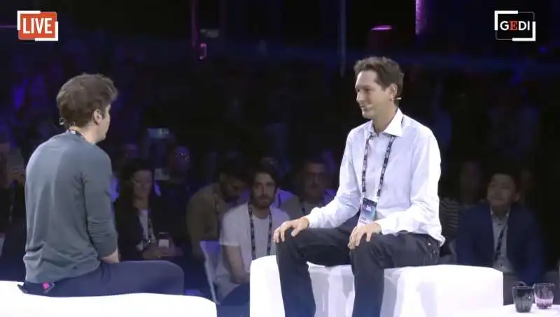 colloquio tra john elkann e sam altman all italian tech week di gedi   10