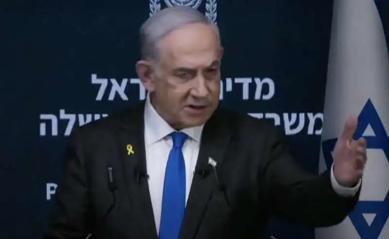 conferenza stampa di benjamin netanyahu   2