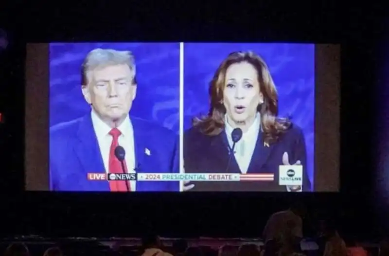 DIBATTITO TRUMP HARRIS