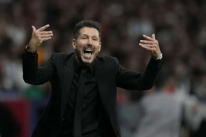 diego simeone   foto lapresse 