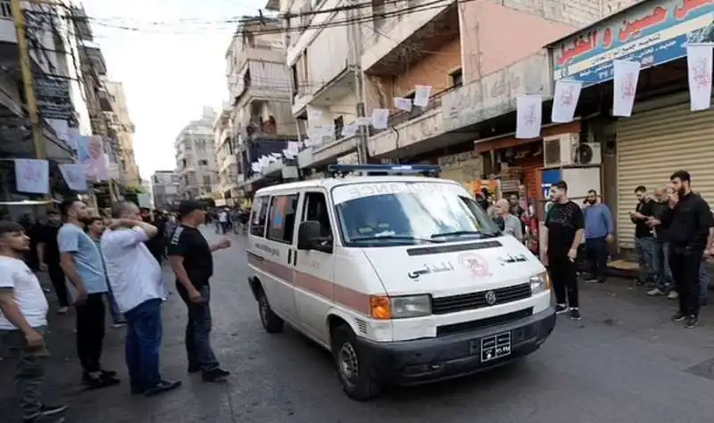 ESPLOSIONE DI WALKIE TALKIE DI HEZBOLLAH
