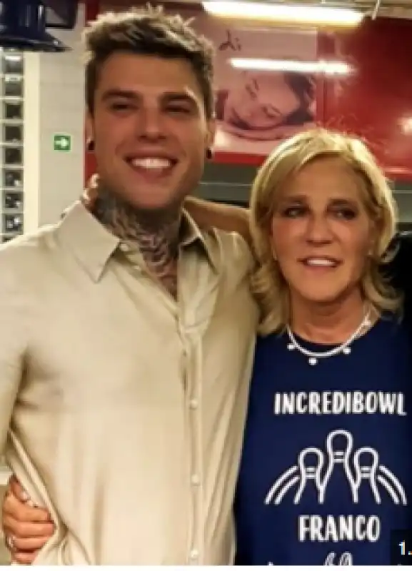 fedez e la mamma tatiana