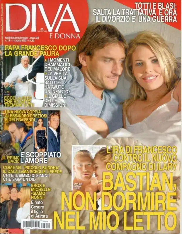 francesco totti e ilary blasi   diva e donna 2023