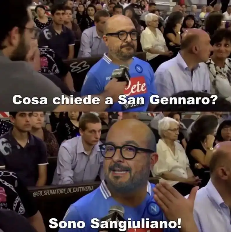 GENNARO SANGIULIANO - MEME BY 50 SFUMATURE DI CATTIVERIA 