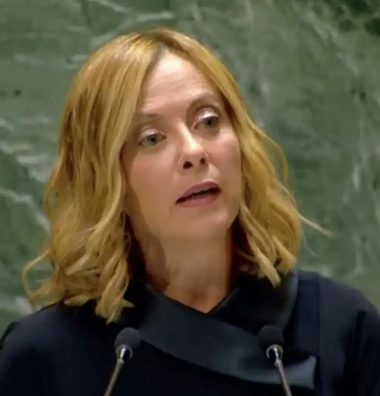 giorgia meloni all onu   2