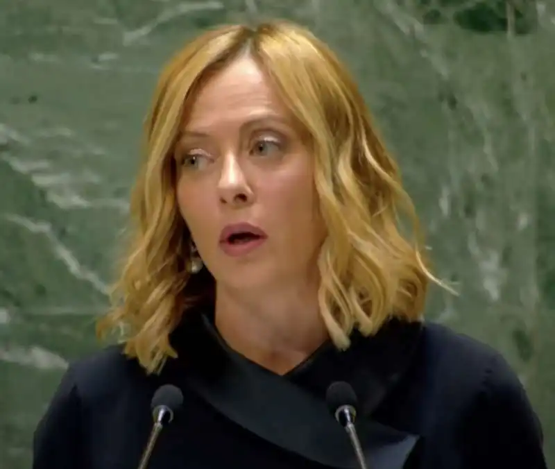 giorgia meloni all onu   6