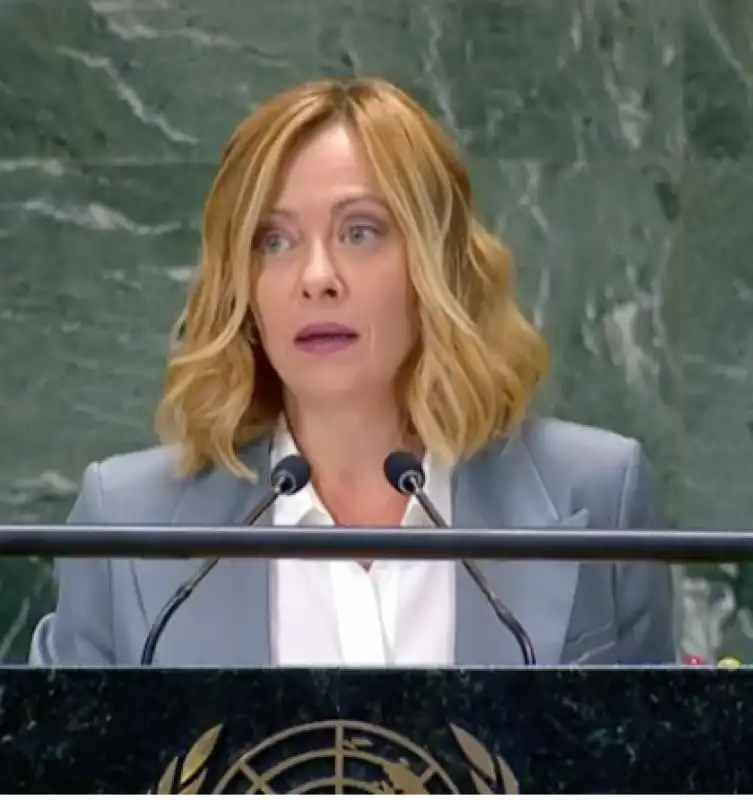 giorgia meloni VERTICE DEL FUTURO NELL'AMBITO DELL'ASSEMBLEA GENERALE DELL'ONU A NEW YORK