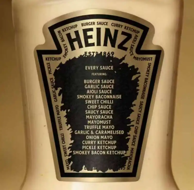 HEINZ EVERY SAUCE