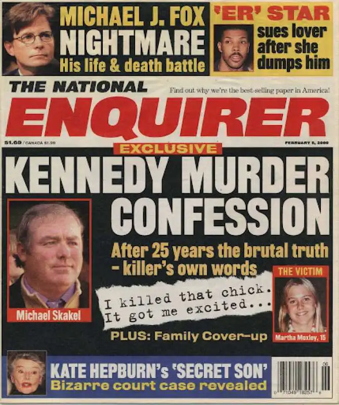 kennedy murder confession national enquirer