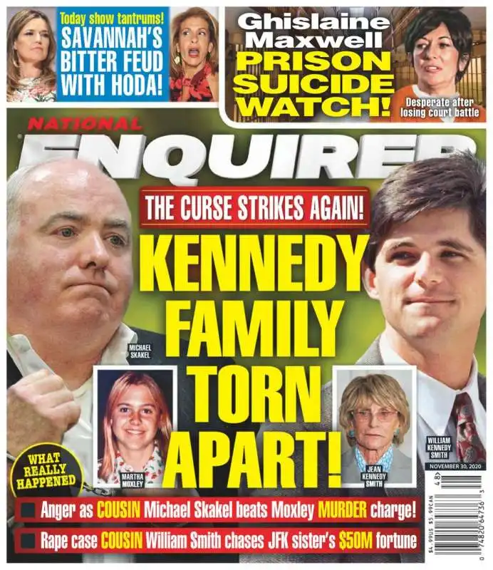 kennedy skakel national enquirer