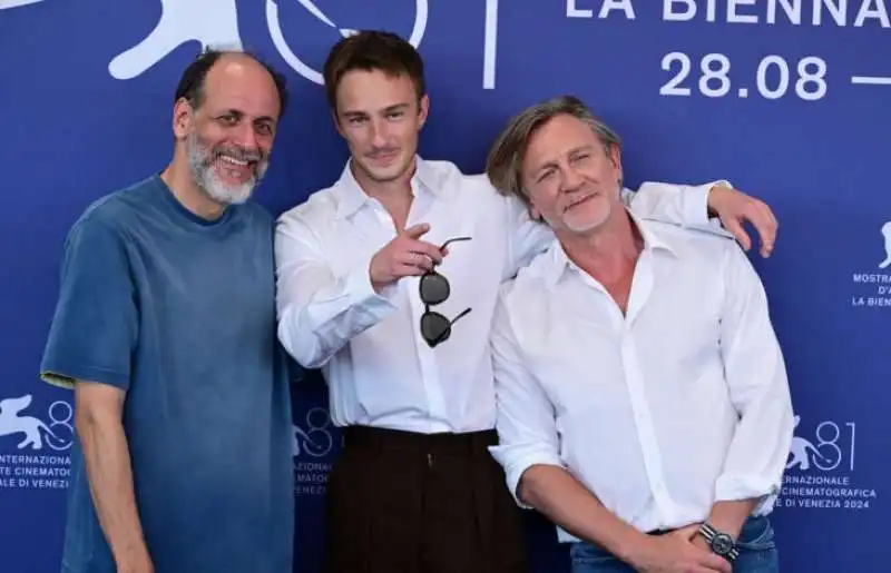 luca guadagnino drew starkey daniel craig - festival del cinema di venezia 2024 