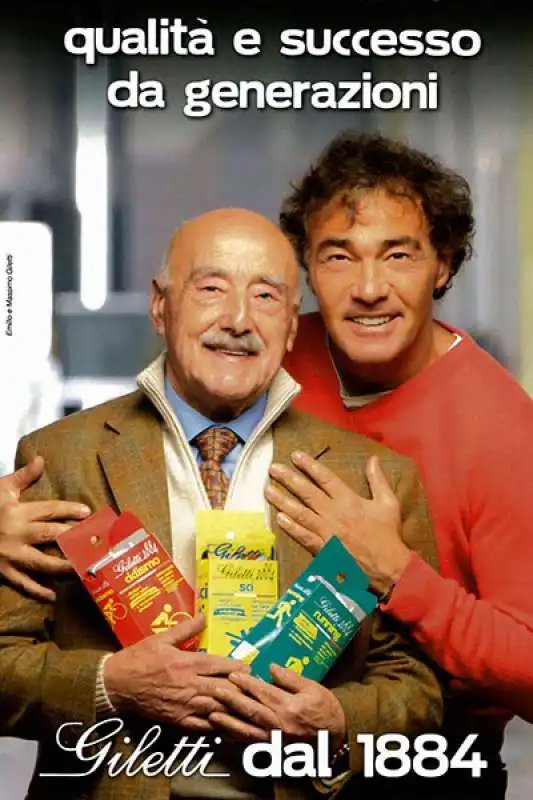 massimo giletti e il padre emilio 