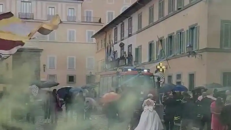 matrimonio fascista a castel gandolfo. 2