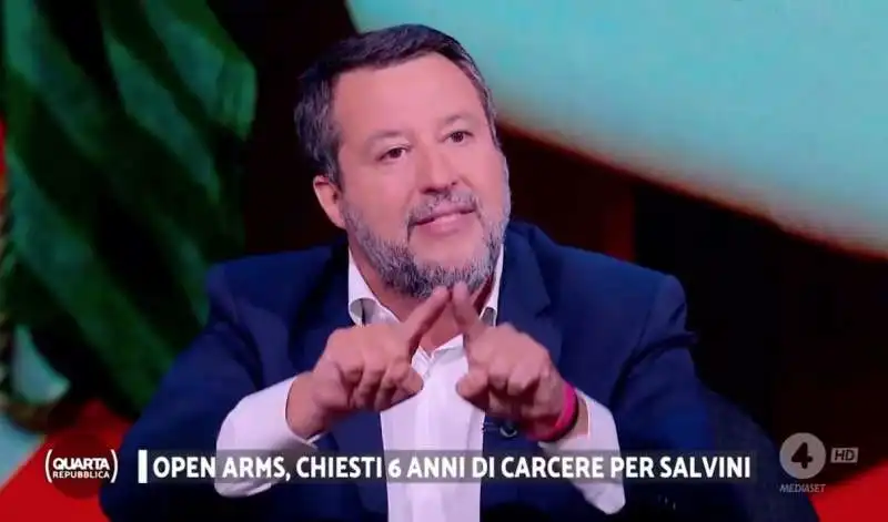 matteo salvini a quarta repubblica 2