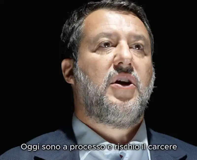 MATTEO SALVINI NEL VIDEO SUL CASO OPEN ARMS