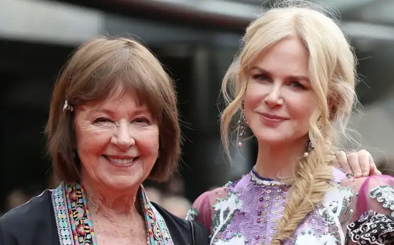 nicole kidman con la madre