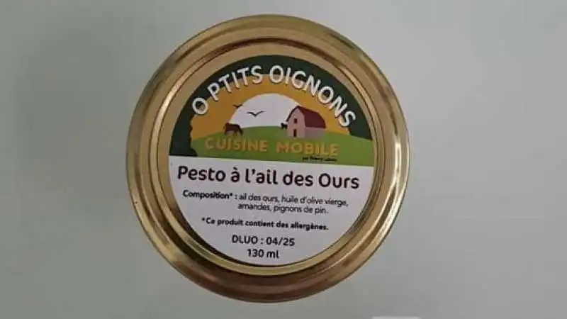 pesto all'aglio di o ptits oignons