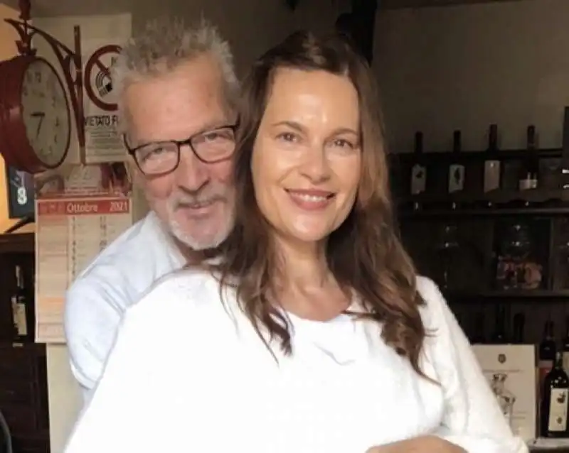 stefano tacconi e la moglie laura 