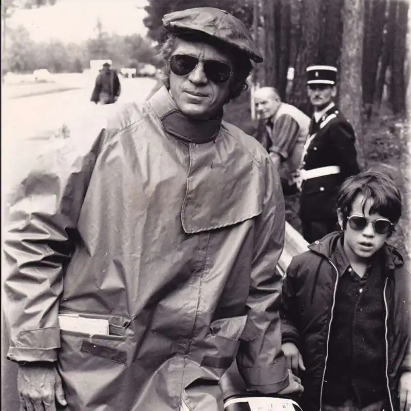 steve mcqueen e il figlio chad  2