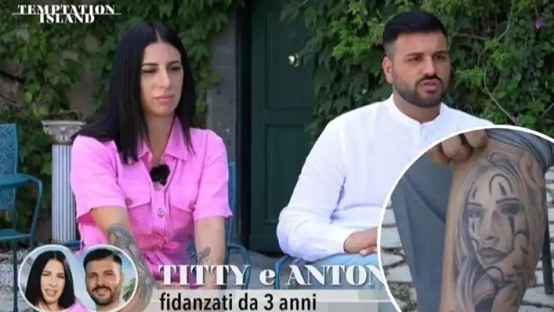 titty e antonio  temptation island