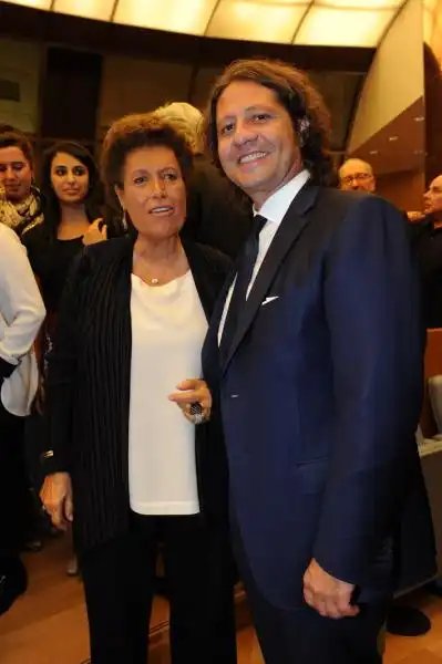 Carla Fendi e Guido Damiani 