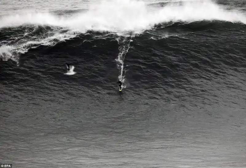 Carlos Burle Surfista nella tempesta 