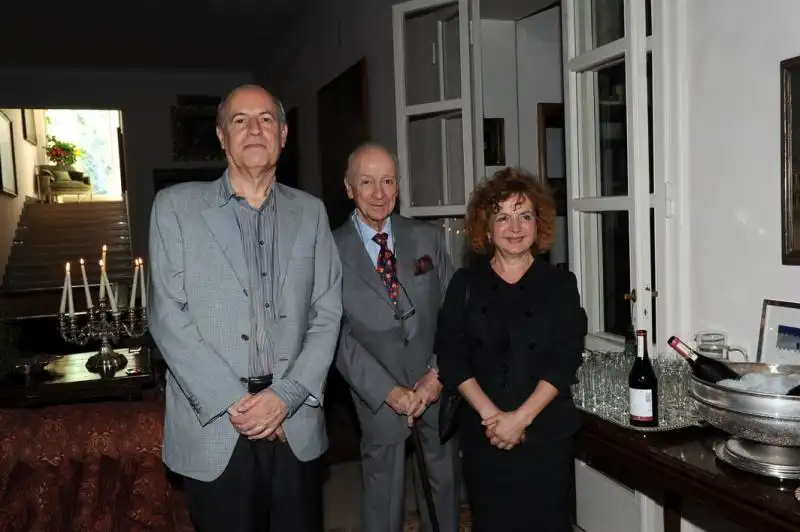 Claudio e Anna Strinati con Paolo Federici 