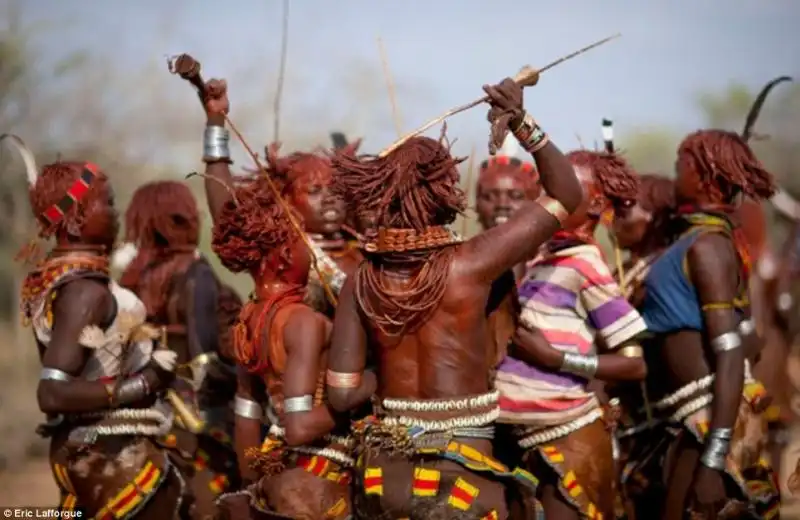 ETIOPIA DONNE DELLA TRIBU HAMAR 