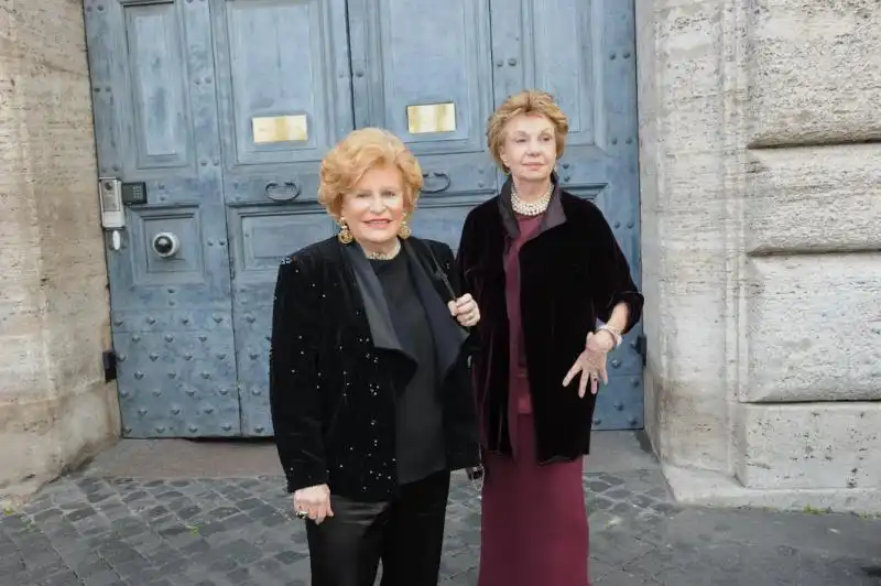 Etta Carignani e Marina Pavoncelli 