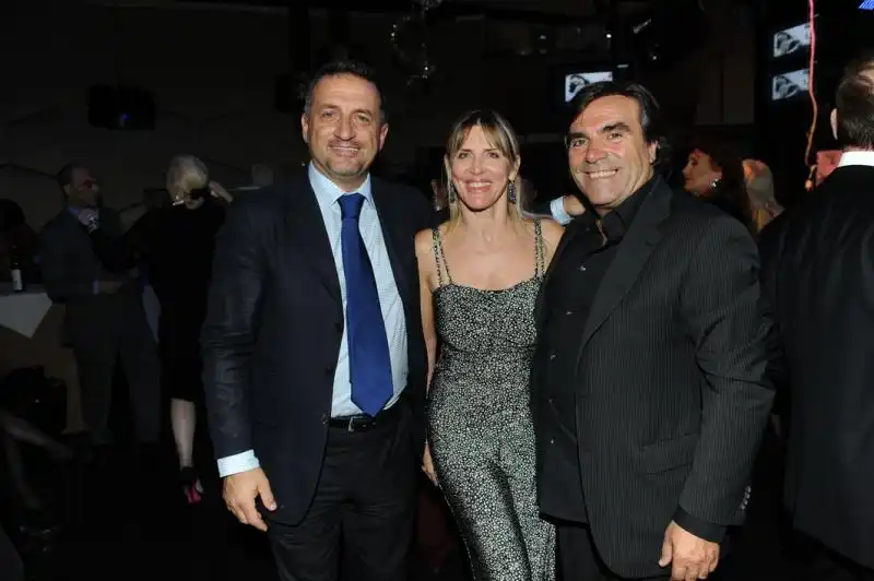 Giorgio Ceccarelli con Anna e Tony Gallo 