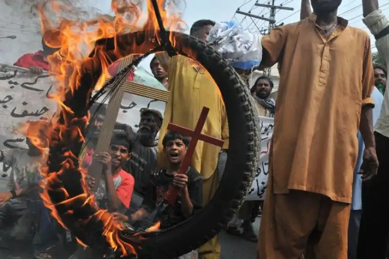 IMMAGINI DELLA SETTIMANA DAL AL SETTEMBRE DAL TIME PROTESTE CRISTIANI IN PAKISTAN 