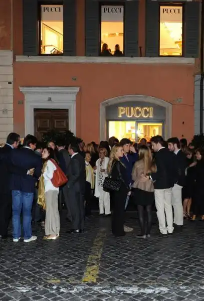 Inaugurazione Boutique Pucci 