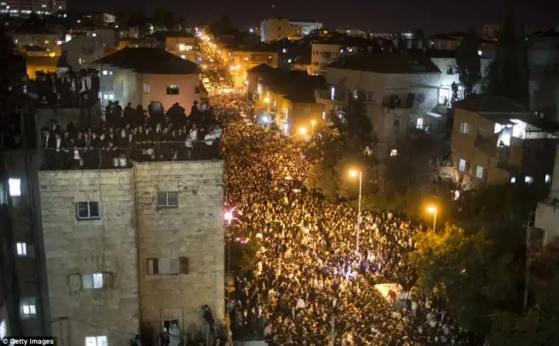 ISRAELE I FUNERALI DEL RABBINO OVADIA YOSEF 