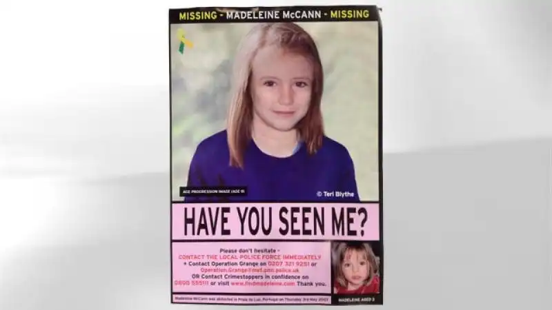 ht madeleine mccann missing poster nt wg 