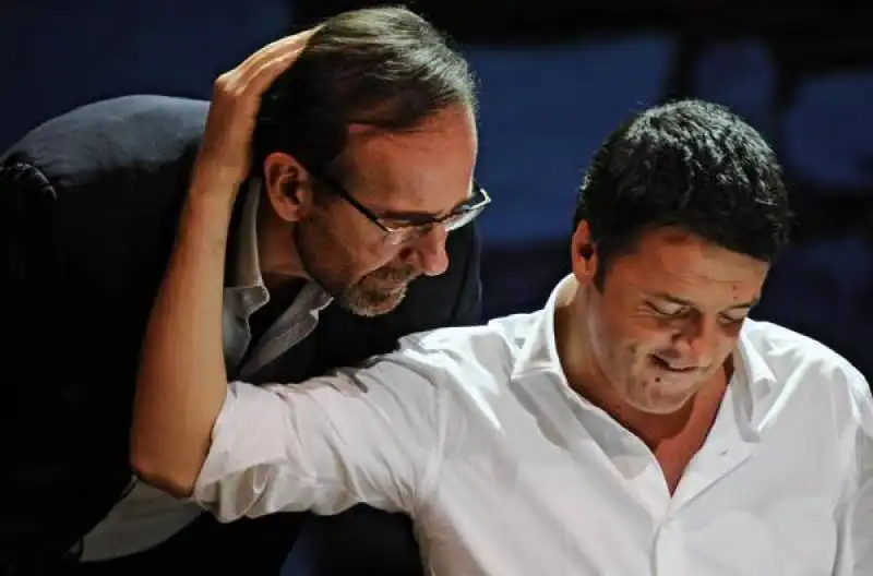 MATTEO RENZI ALLA LEOPOLDA CON NENCINI 