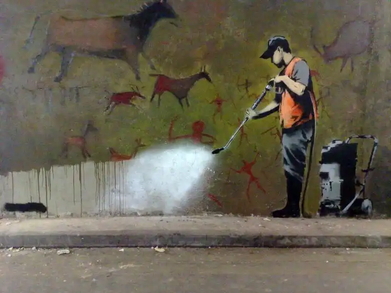 MURALES DI BANKSY 