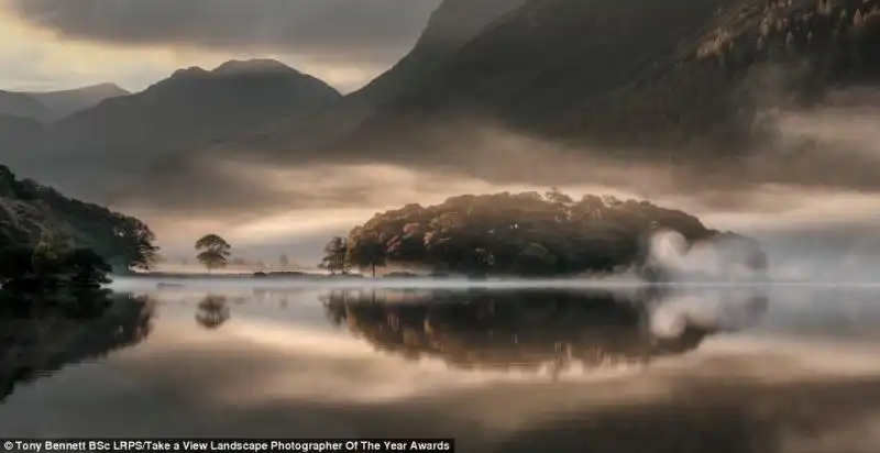 nebbia e riflessioni 